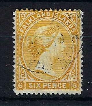 Image of Falkland Islands SG 34 FU British Commonwealth Stamp